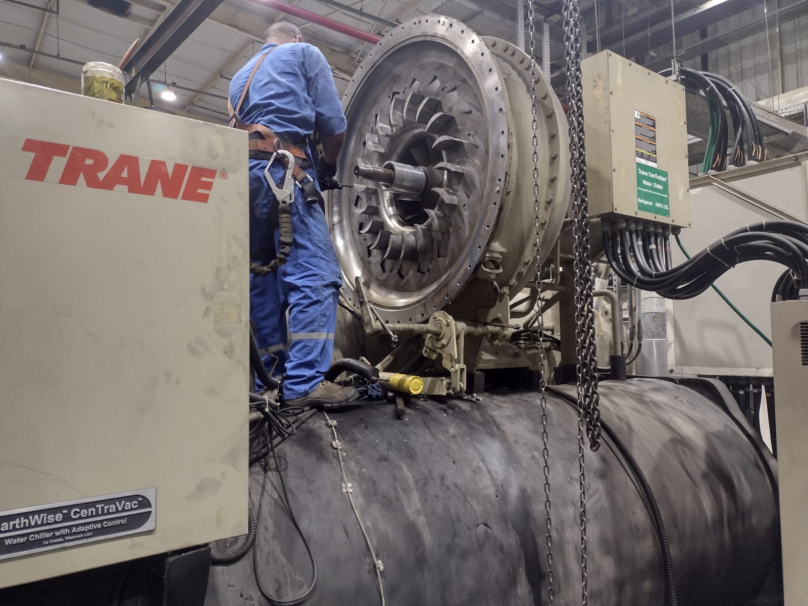 Manutenção Preventiva de Chillers Industriais